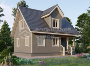 Каркасный дом ДК025