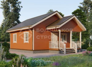 Каркасный дом ДК027