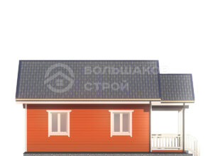 Каркасный дом ДК027
