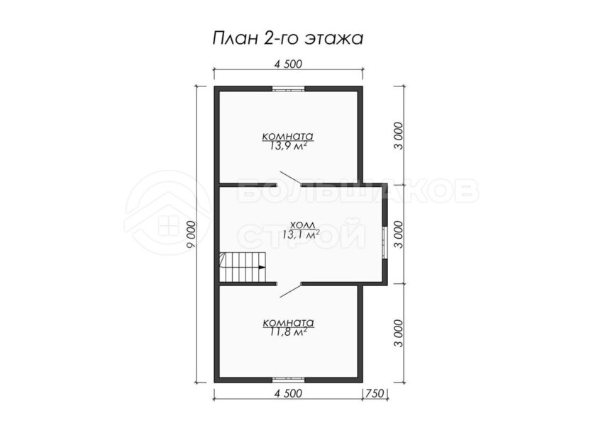 План 2 этаж