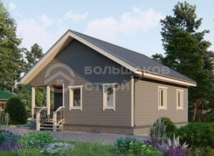 Каркасный дом ДК055