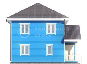 Каркасный дом ДК074