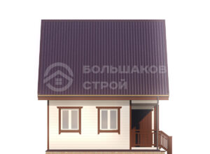 Каркасный дом ДК078