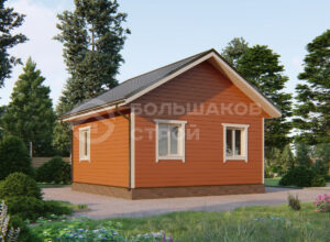 Каркасный дом ДК087