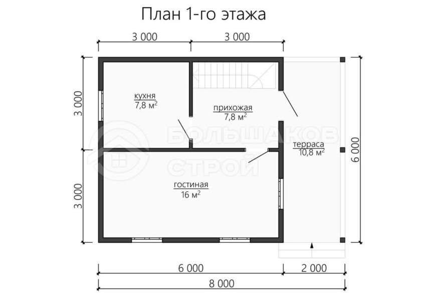 План 1 этаж