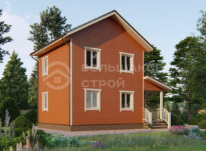 Каркасный дом ДК127