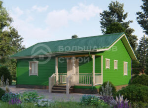 Каркасный дом ДК143
