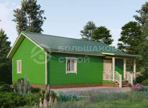 Каркасный дом ДК143