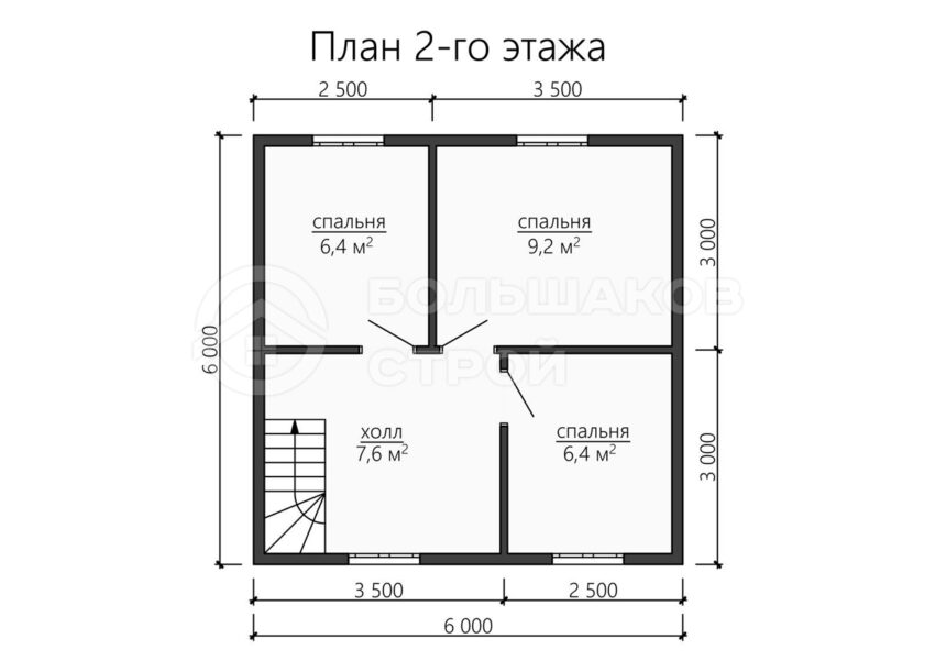 План 2 этаж