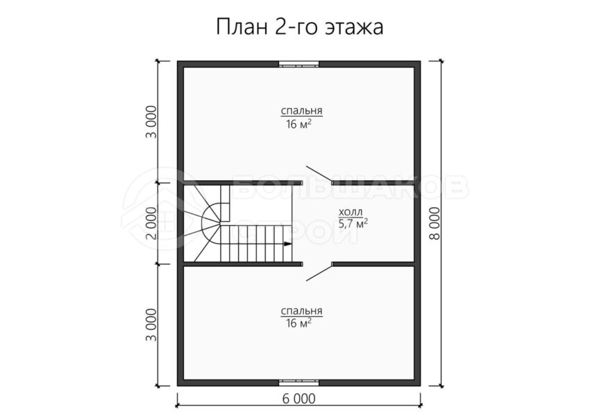 План 2 этаж