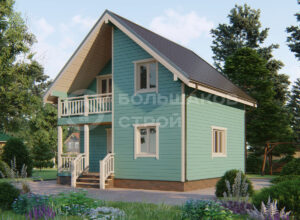 Каркасный дом ДК159