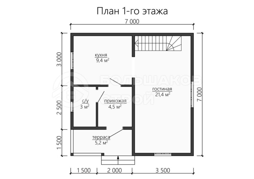 План 1 этаж