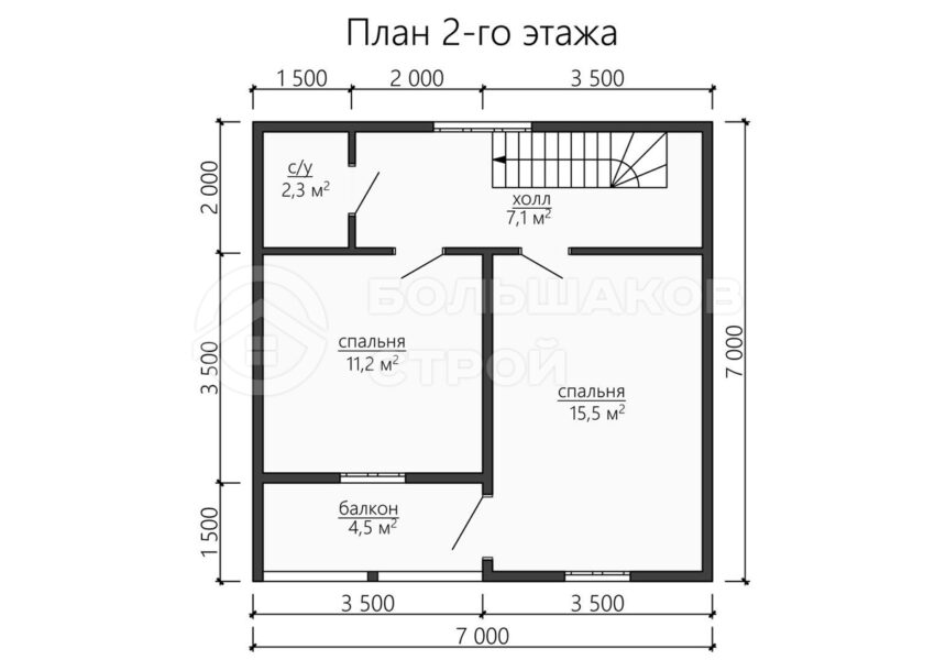 План 2 этаж