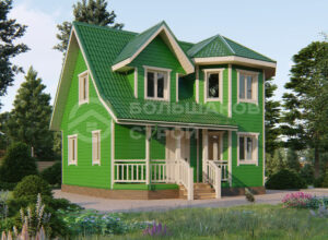 Каркасный дом ДК173