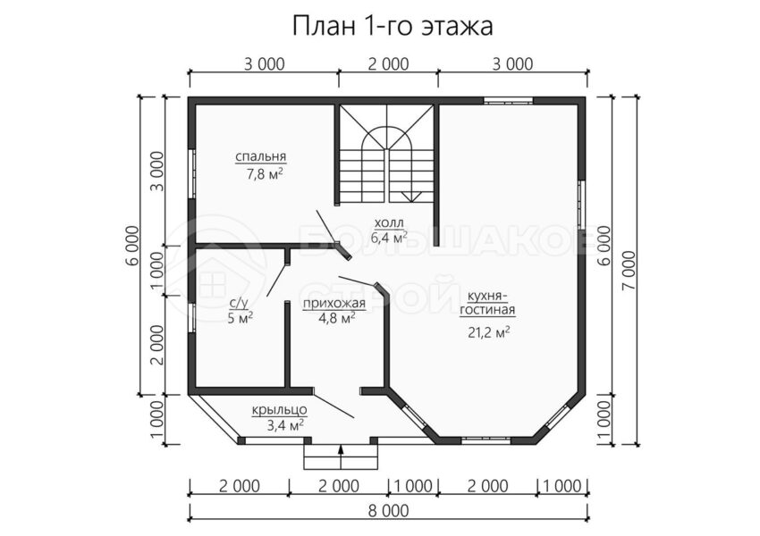 План 1 этаж