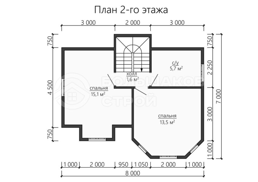 План 2 этаж