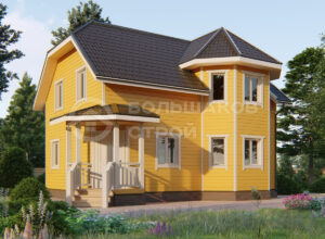 Каркасный дом ДК182