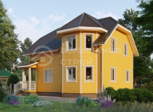 Каркасный дом ДК182