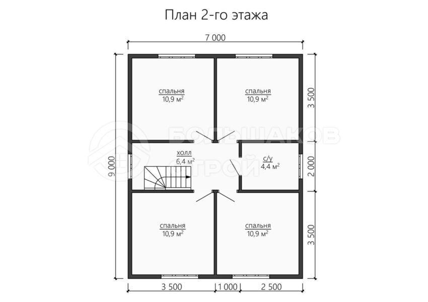 План 2 этаж