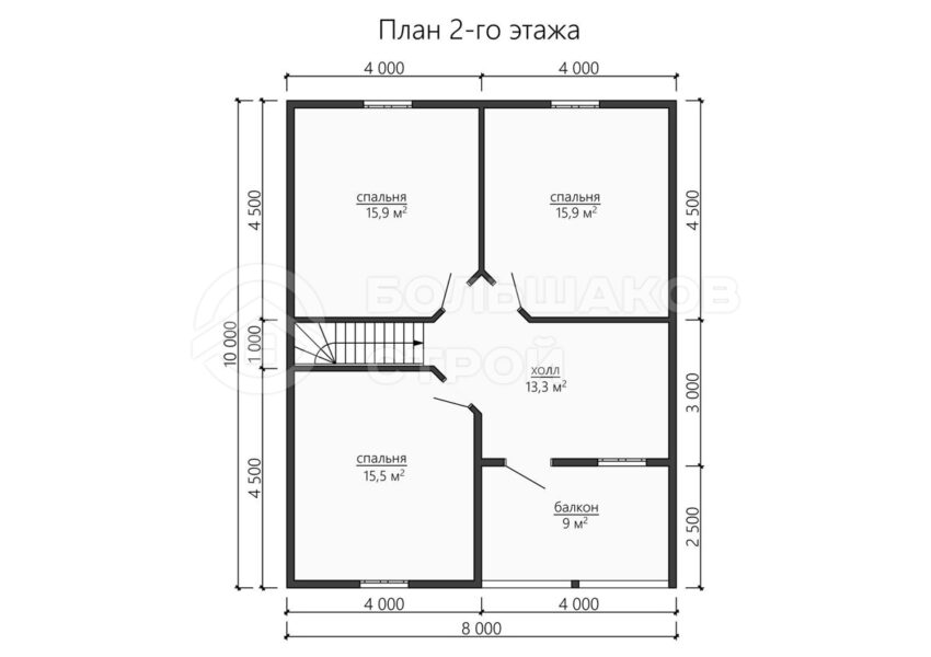 План 2 этаж