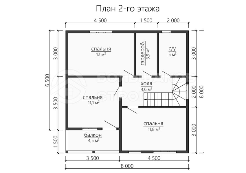 План 2 этаж
