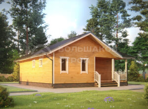 Каркасный дом ДК202