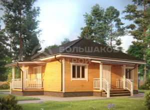 Каркасный дом ДК279