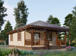 Каркасный дом ДК190