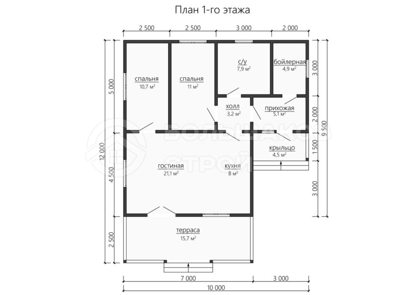 План 1 этаж