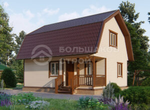 Каркасный дом ДК022