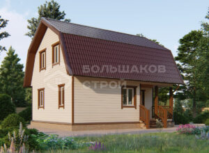 Каркасный дом ДК022