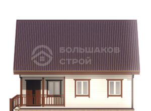 Каркасный дом ДК041