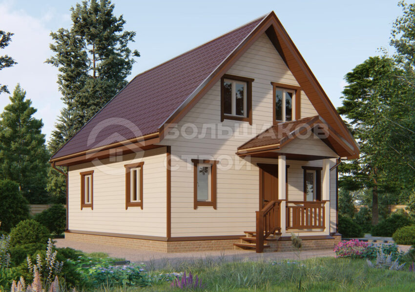 Фото Каркасный дом ДК058