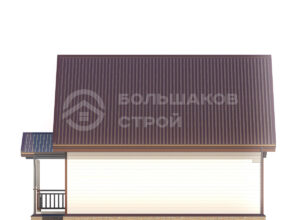 Каркасный дом ДК058