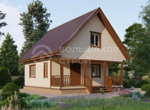 Каркасный дом ДК060