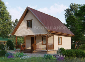 Каркасный дом ДК060