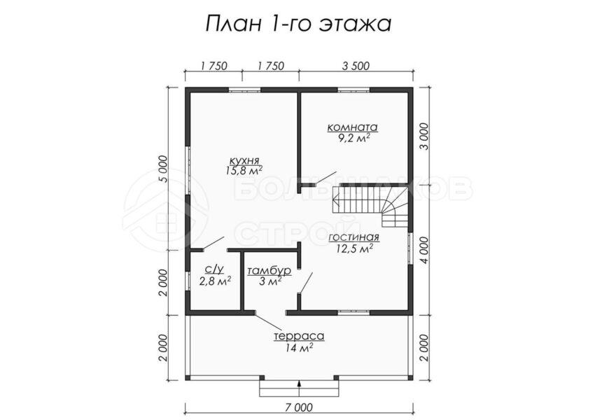 План 1 этаж