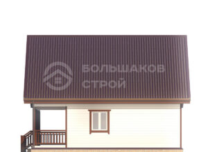 Каркасный дом ДК060