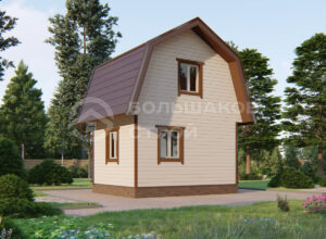 Дом из бруса ДБ086