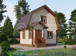 Дом из бруса ДБ090