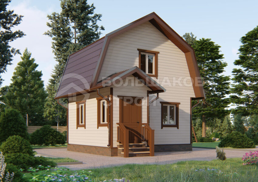 Фото Дом из бруса ДБ090