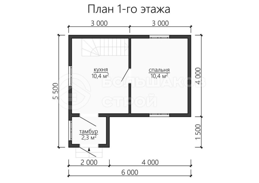 План 1 этаж