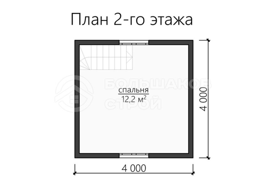План 2 этаж