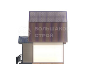 Дом из бруса ДБ090