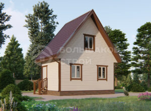 Каркасный дом ДК091