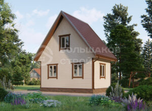 Каркасный дом ДК091
