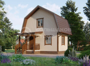 Каркасный дом ДК093