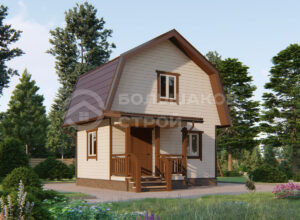 Каркасный дом ДК093