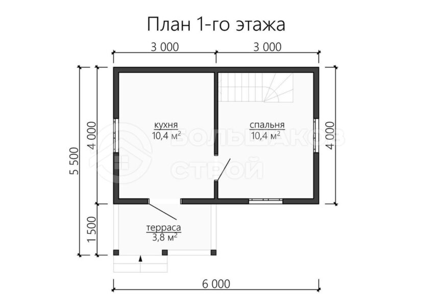 План 1 этаж