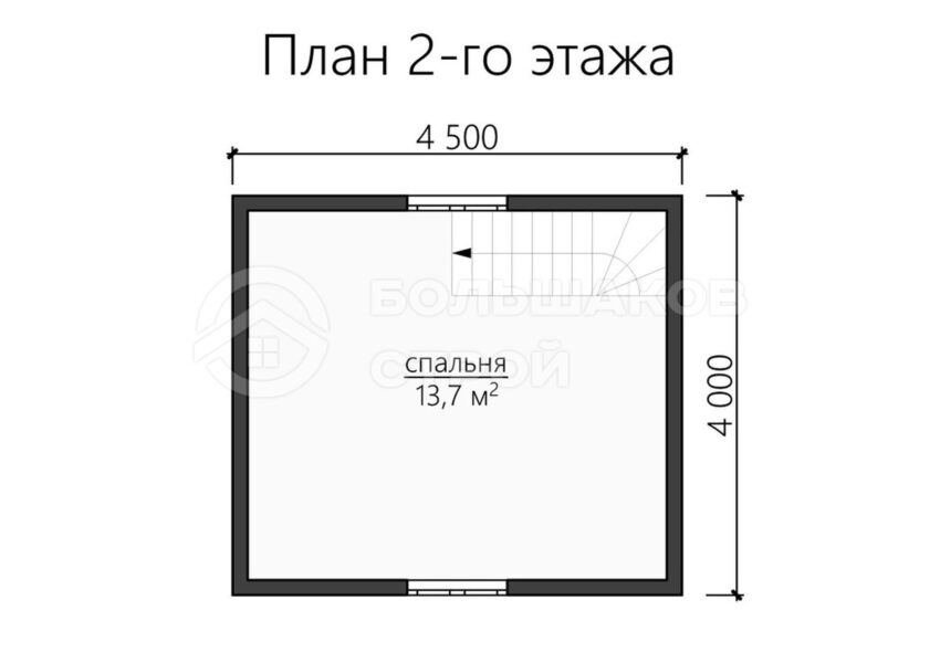 План 2 этаж